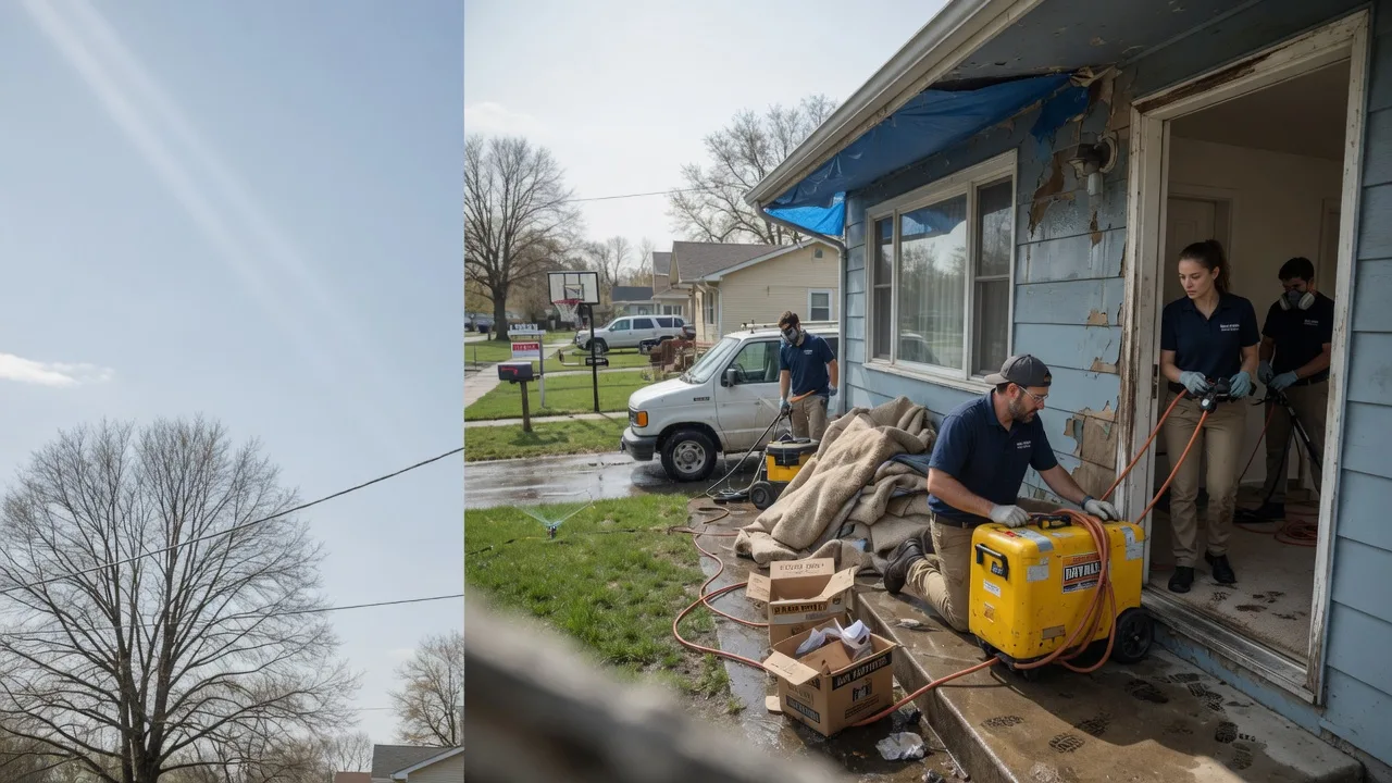 Basement Flood Cleanup in Shattuck, OK near me